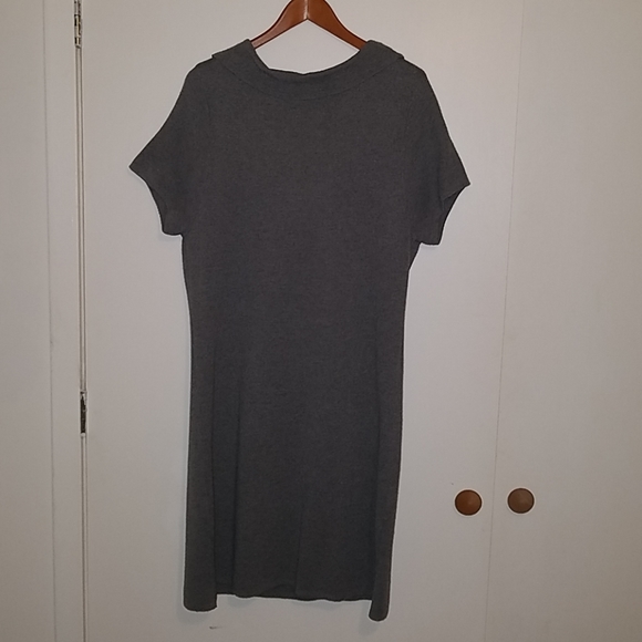 Colwater Creek Cowl Neck Sweater Dress. Size: 16 - Picture 3 of 3